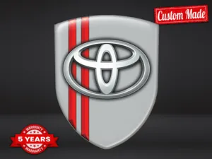 Toyota Personalisierte Autosticker Premium Universal Design